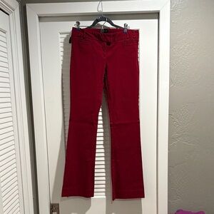 The Limited Drew Fit Red Trousers